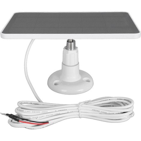 Chargeur solaire pour caméra Google Nest, support réglable, câble de charge de 3 m pour sonnette vidéo 3/4 Plus et 3/3+ (CSP4W) (1/5)