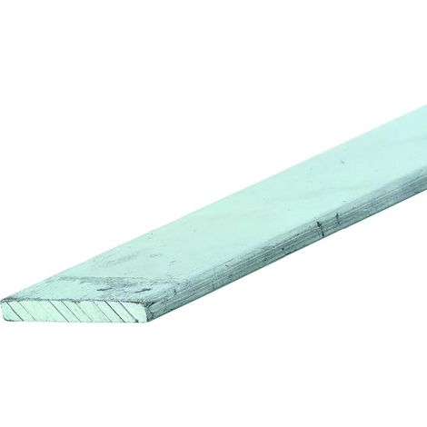 PLAT ALU ARGENT 50X3MM BARRE DE 4 M