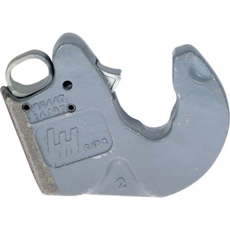 Gancho inferior para enganche cat. 2, diámetro 56/34 mm, longitud 115 mm, enganche de remolque 88002 (1/2)