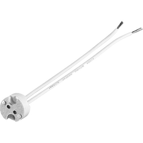 Lot de 10 supports céramique universel G4, GX5.3, GY6.35