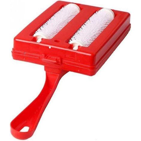 Teppichbürste Doppelwalze Handkehrmaschine Tischkehrmaschine Krümel Schmutz (1/4)