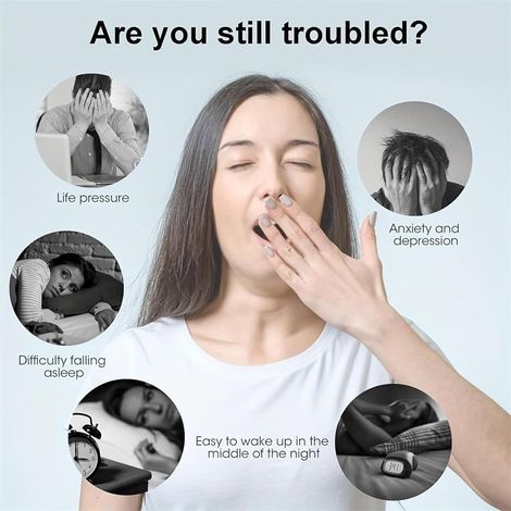 Dispositif Neurocontrol contre l'anxiété, aide au sommeil portable pour améliorer l'humeur et la concentration (vert, 1 pièce) (1/4)