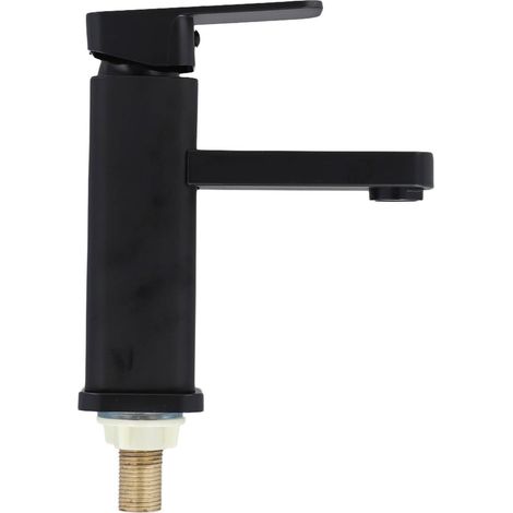 Robinet pour vasque - inox 304 - noir - pour usage quotidien (1/5)