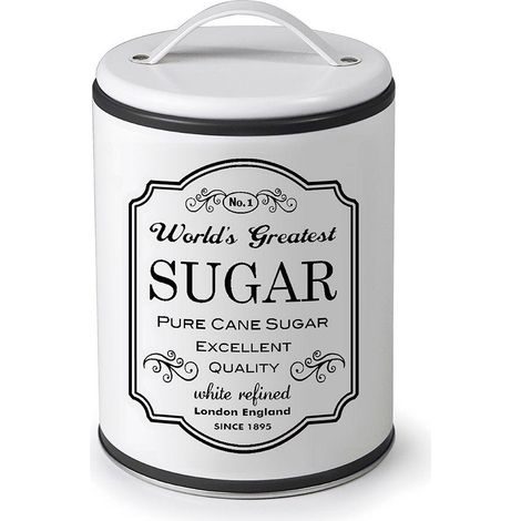 Ibili Pot à Sucre Transparent en Verre Classique 16 cm