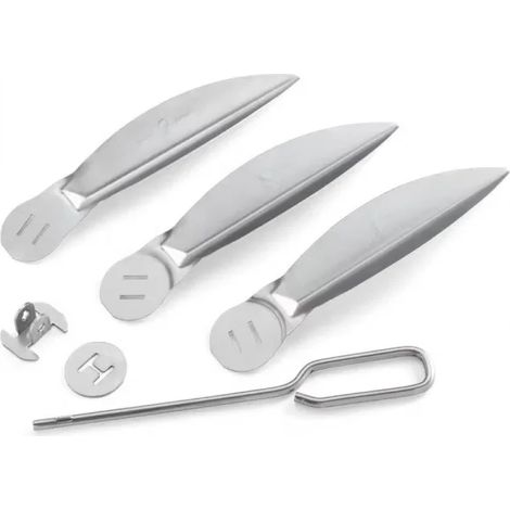 Weber 7444 Kit sistema di pulizia per barbecue One-Touch 57 cm