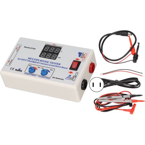 Testeur de rétroéclairage LED professionnel à courant constant, universel pour réparation de toutes lumières LED, 100-240V, prise US (1/5)