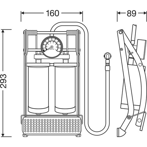 Gonfleur de Pneus TYREinflate 20 ESSENTIAL Osram OFP20ESN