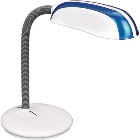 FRANK FRANK - Lampada studio - Policarbonato bianco strisce blu
