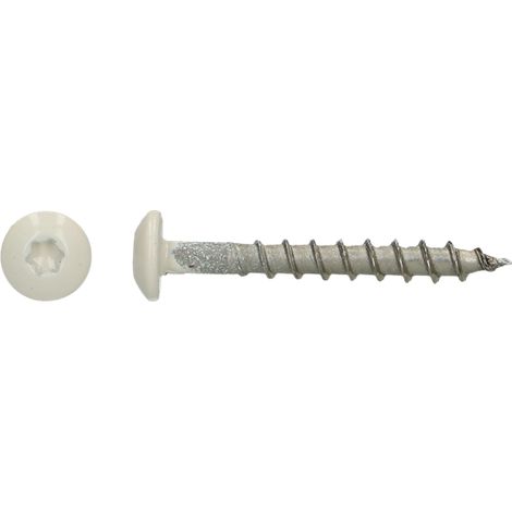 Vis Penture 4.5X35 TORX T20 Inox A4 RAL9005 noir foncé-30 pièces
