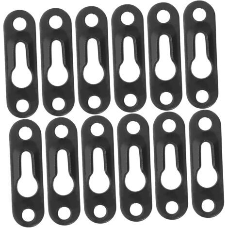 50 Pièces Kit Crochets Métal pour Cadres Photo Muraux Supports Robustes avec Vis Fixation Sécurisée pour Maison Bureau Galerie Prévention Chute Cadres (1/5)