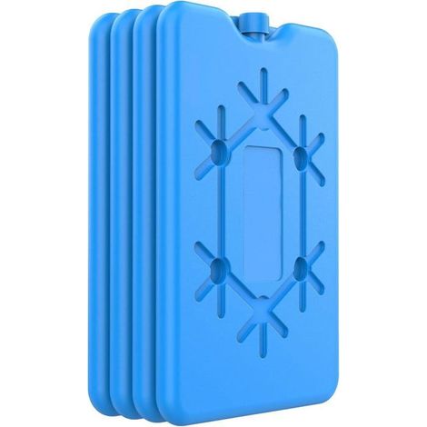 4pcs Blocs glace 200ml réutilisables pour glacière sac isotherme (1/4)