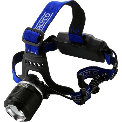 Wiederaufladbare LED-Stirnlampe 12 W (1/5)