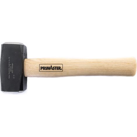 Primaster Fäustel 1000 g Holzstiel Fäustelhammer Metallkopf Hammer