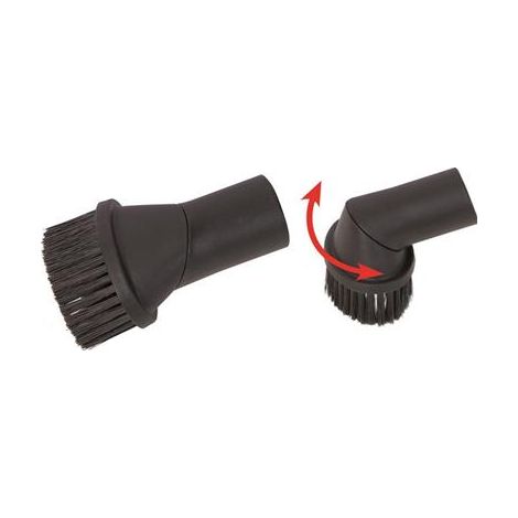 Brosse articulée orientable pour aspirateur – Accessoire pour nettoyage en profondeur – Compatible avec sacs RIBIMEX – Largeur 30mm (1/8)