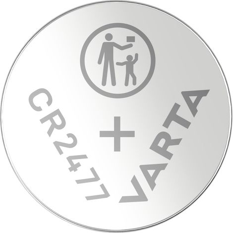 Varta Knopfzelle CR2477 3 V 1 St. 850 mAh Lithium LITHIUM Coin CR2477 Bli 1