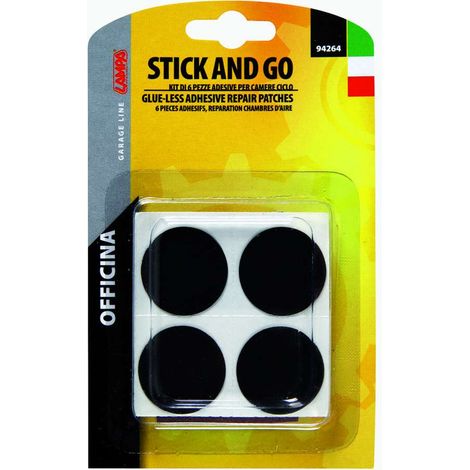 Kit 6 Pezze Adesive 25 mm