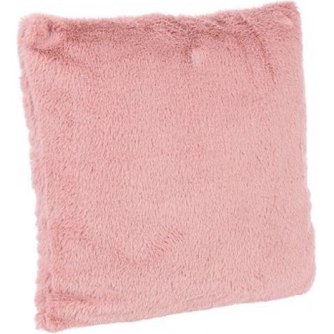 Cuscino in Peluche Bianco Moderno da Interno 45x45 - STEWART (1/3)