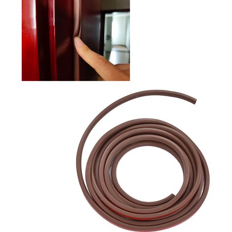 Joint d'étanchéité poreux en caoutchouc silicone pour portes de sécurité, portes en bois et portes coulissantes joint antibruit et anti-poussière pour portes et fenêtres joint d'étanchéité et anti-c (1/5)