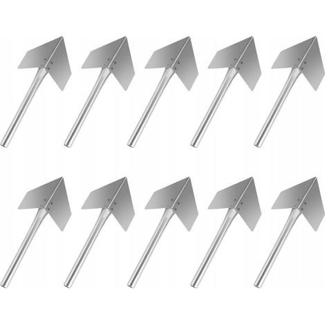 Jeu de 10 spatules d'angle avec poignées antidérapantes, Geschikt voor rénovation (1/3)