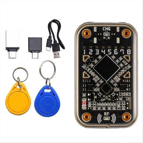 Chameleon Ultra kontaktloser Smartcard-Emulator, RFID-Chip-Lesegerät + NFC-kompatibler CUID/T5577-Schlüsselanhänger (Lesen/Schreiben) (1/5)