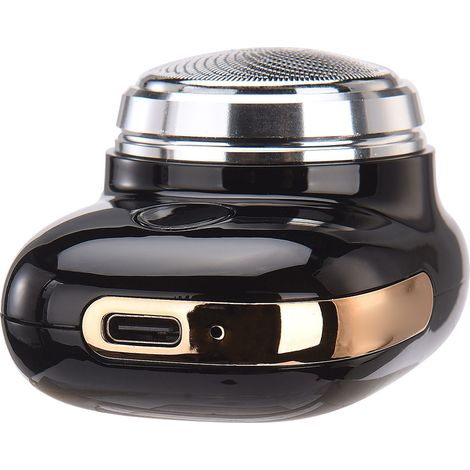 Mini rasoir portable électrique de poche pour voyage et camping, tondeuse compacte rechargeable, taille mini, usage nomade. (1/5)