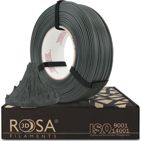 Filamento 3D ReFill PLA-CF Gris oscuro mate (1 kg / 1,75 mm)