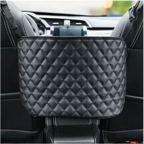LaBlanc – Aufbewahrungstasche für Autositze, Handtaschenhalter fürs Auto, geräumiger Organizer für Autositzlehnen aus Leder (1/5)