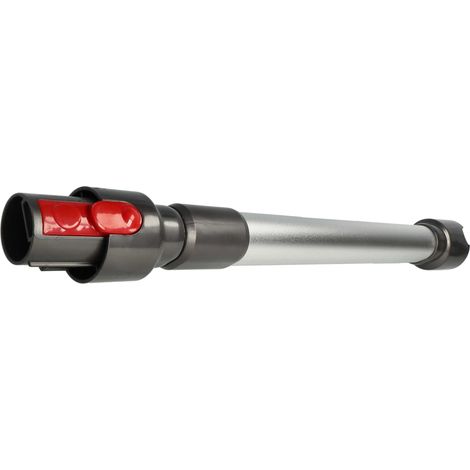 vhbw Staubsaugerohr Ersatz für Dyson 967477-01, 967477-02, 967477-03, 967477-04, 967477-05, 967477-06 für Staubsauger - 44,5 - 66,5 cm lang, Silber