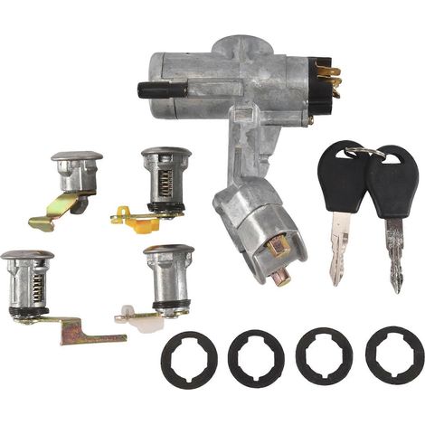 99810-50A00 Cilindro de encendido, cerradura de dirección, puertas, apto para Nissan Patrol GQ Y60 1988-1998 (1/5)