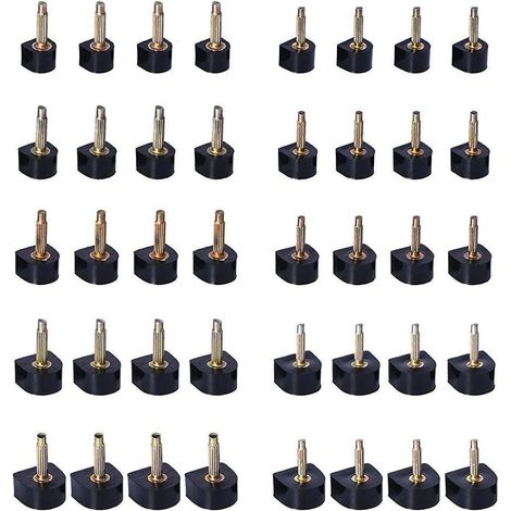 20 paires de talons de rechange, embouts de talon, tailles 8, 9, 10, 1, ZQKLA (1/5)