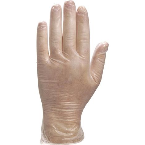 BOITE 10 GANTS JETABLES VINYLE - DPV137100  T9