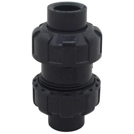 Clapet anti-retour PVC 40mm – Prévention refoulement pour piscine – Adapté systèmes plomberie – Diamètre intérieur 40mm (1/5)