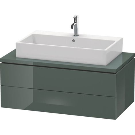 DU WTU für Konsole L-Cube 400x1020x547mm 2 Schubkästen, Dolomiti Grey Hochglanz (1/5)