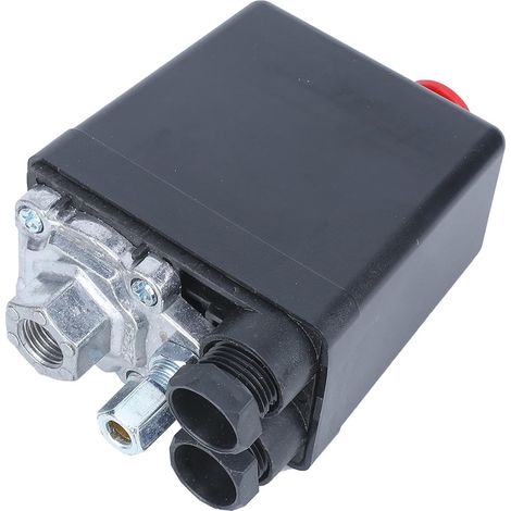 1 Interrupteur De Pression D'air, Soupape G14 220V, Plage 0,5-1,2 Mpa, Pour Compresseur (1/5)