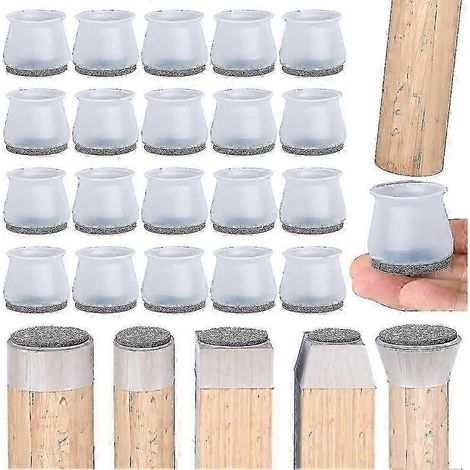 Online Store - Protections de pieds de chaise en silicone, lot de 20. (1/5)