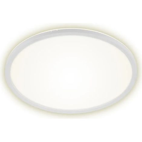 Plafoniera led slim 42 cm 22w 2700 lumen blanca