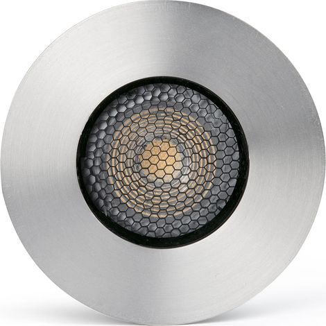 Faro Grund Spot encastré extérieur Grund, boîtier aluminium satiné GU10, IP67