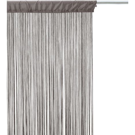 Atmosphera – Rideau en polyester 90 x 200 cm – Laisse passer la lumière – Pour fenêtres modernes – Décoration intérieure élégante