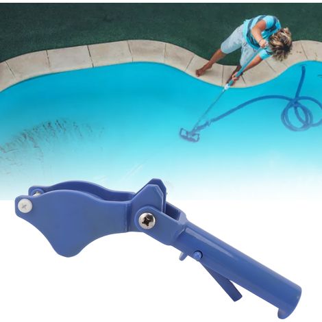Soporte para tabletas para limpiadores de piscinas con clip en Z: soporte de plástico reutilizable y resistente para productos de limpieza en dispositivos de 3 pulgadas. (1/5)