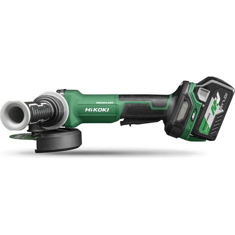 HIKOKI Meuleuse d'angle Ø125 mm 36V Multivolt 2x2.5 Ah - G3613DVFWQZ