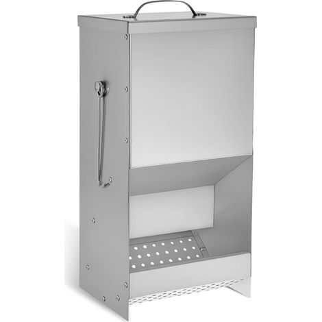 Mangeoire Gravité - Acier Inoxydable - Extérieur - Pour Grands Chiens - 25 lbs (11,3 kg)