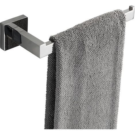1 Anneau Porte-Serviettes Inox Chromé Montage Mural Salle De Bain Cuisine 27cm (1/5)