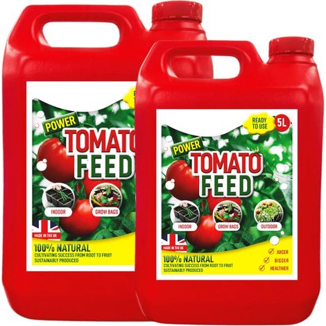 4 x 5L Rapid Ready To Use Tomato Feed Healthy Plant Feed Nutrient Packed