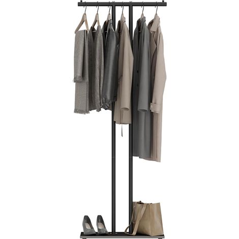 Clothes Rack, Coat Rack on Legs Black, 60 x 25 x 175 cm (1/5)