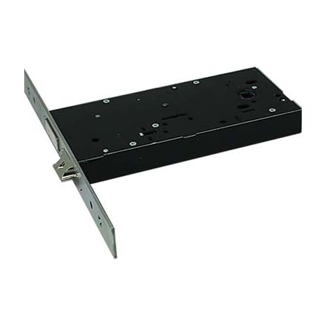 SERRATURA METALLO INFILARE 5930 OMEC B.Q INOX F.MM 25 DM M4+SCR H.MM 82,5 E.MM 90