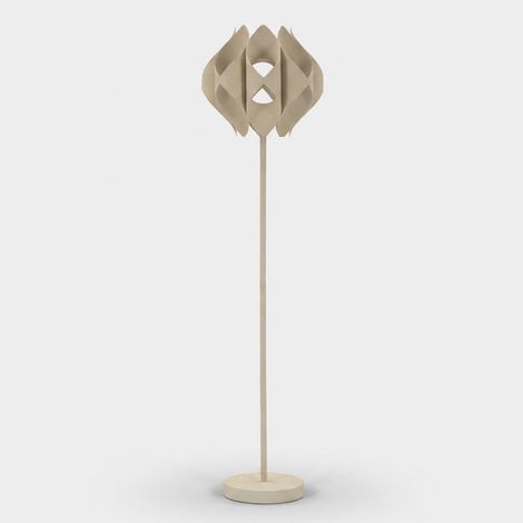 Stehlampe aus Metall im modernen Design Space (1/5)