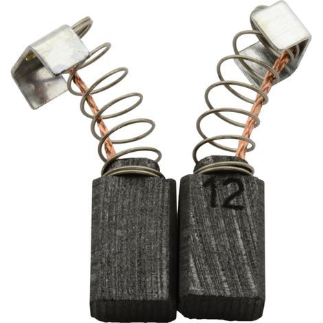 Balais de Charbon pour Protool Perceuse 631147 - 5x8x12,5mm - Remplace 627005 (1/2)