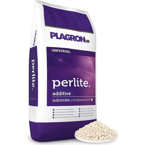 Plagron Perlite 10 Liter Bodenverbesserer Perlit Drainage Substrat (1/5)