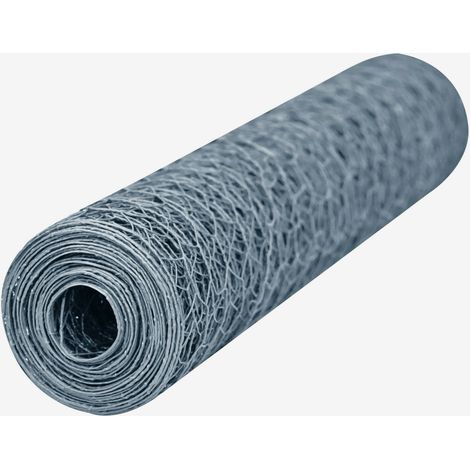 Grillage fer galvanisé 0,50x5m carré 12,7mm Windhager