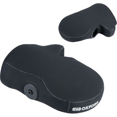 Protection thermique pour scooter Oxford Super Muffs, protection des mains, noir (1/4)